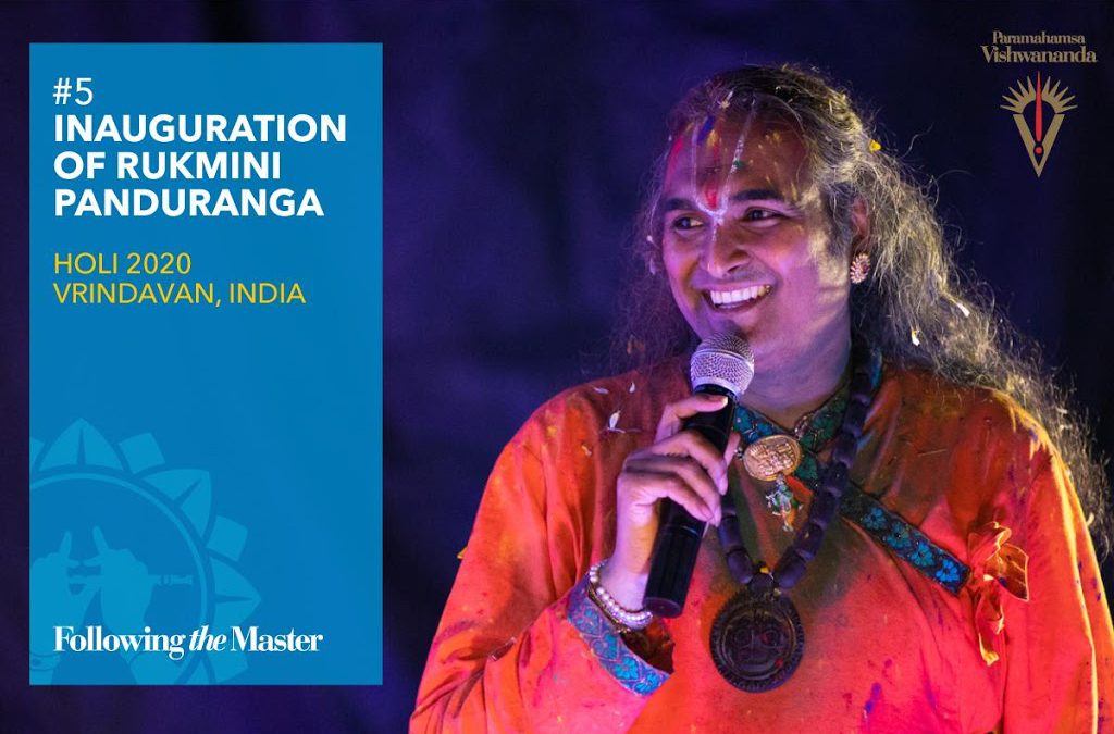 Día #5 | Inauguración de Rukmini Panduranga Siguiendo al Maestro | Holi Vrindavan India 2020