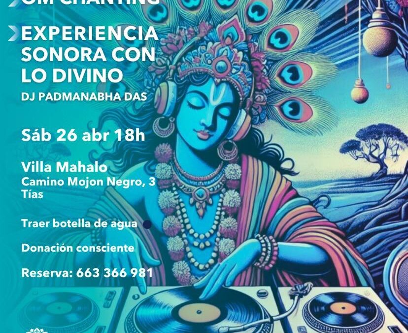OM CHANTING Y EXPERIENCIA SONORA CON LO DIVINO