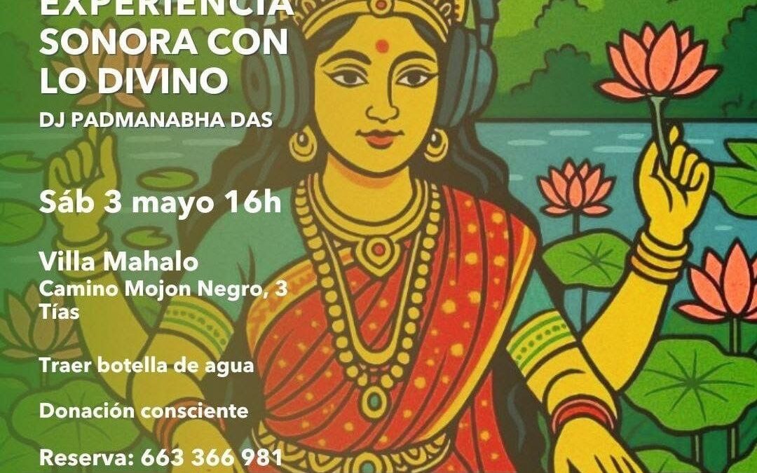 OM CHANTING Y EXPERIENCIA SONORA CON LO DIVINO