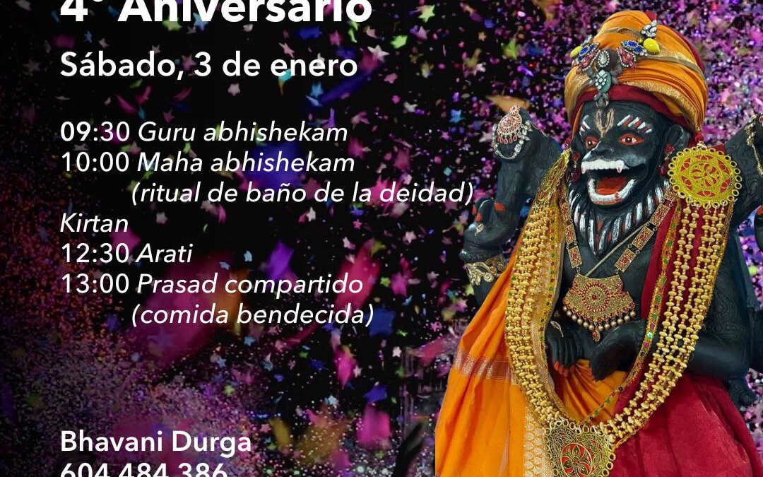 ANIVERSARIO TEMPLO BHAVA NARASIMHA
