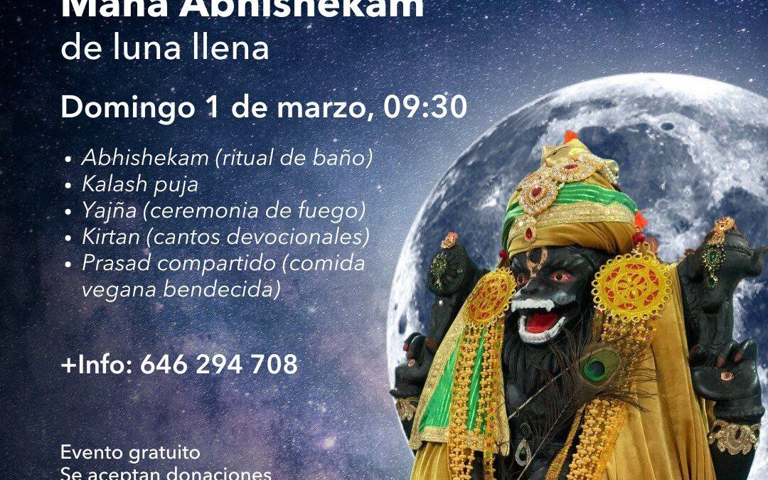 MAHA ABHISHEKAM de LUNA LLENA