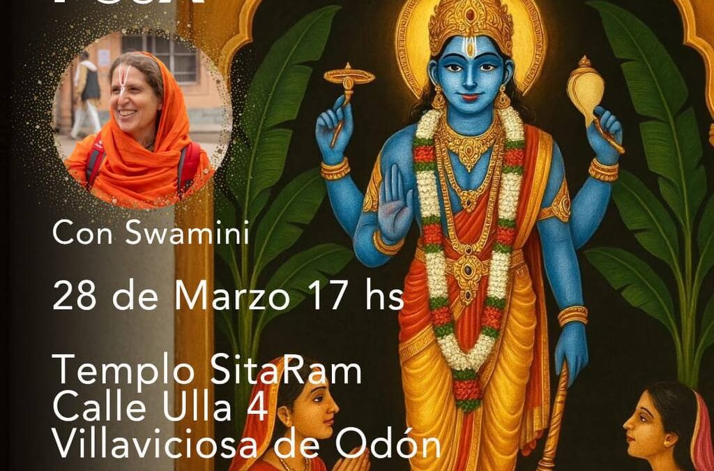 SATYA NARAYANA PUJA CON SWAMINI