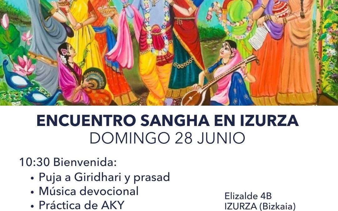 REUNION DE SANGHA EN IZURZA